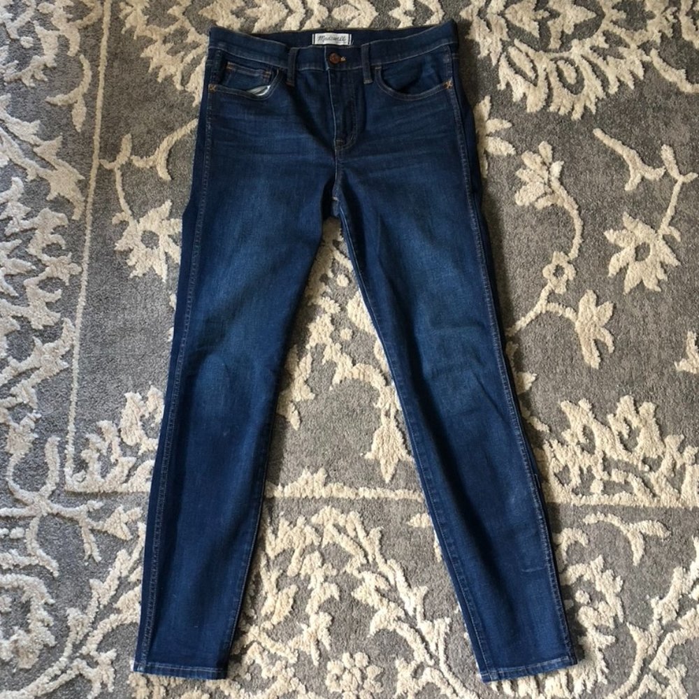 Madewell High Riser Skinny Jeans